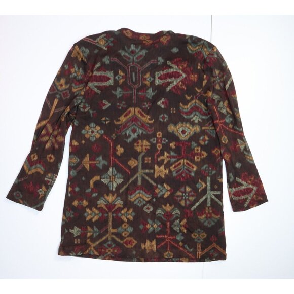 Ralph Lauren Southwest Aztec Print Blouse - Picture 4 of 4